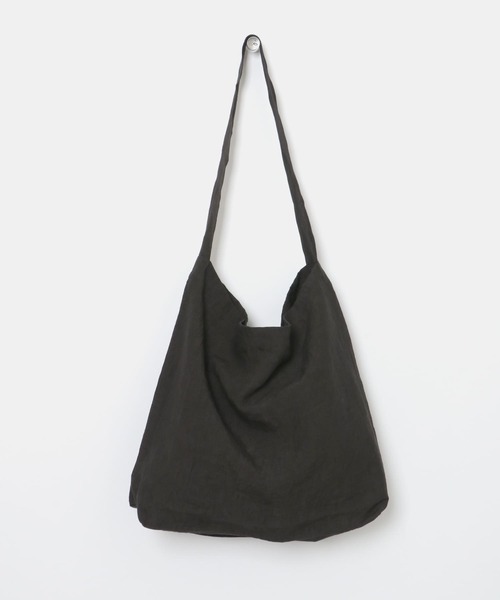 かぐれ(カグレ)の「リネンショルダーバッグ(ショルダーバッグ・レディース・ミント/レッド/ナチュラル/ブラック・FREE)」の6枚目の写真