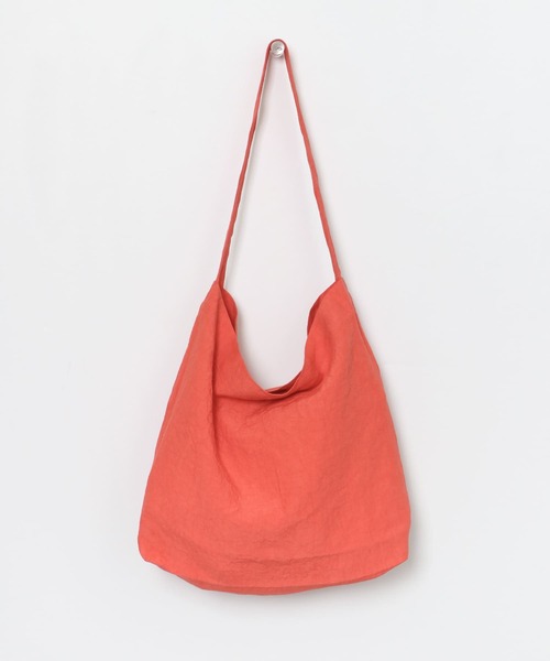 かぐれ(カグレ)の「リネンショルダーバッグ(ショルダーバッグ・レディース・ミント/レッド/ナチュラル/ブラック・FREE)」の7枚目の写真