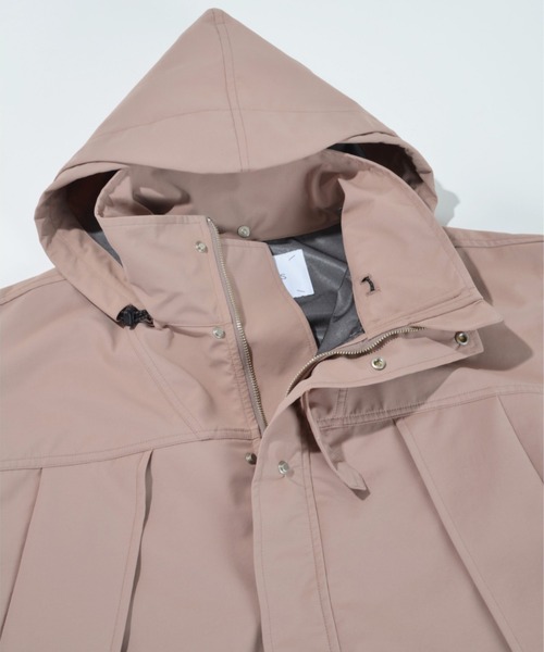 PAMM フード付きマウンテンパーカー　新品 撥水生地使用】マウンテンパーカー(フード収納可能) /Mountain parka