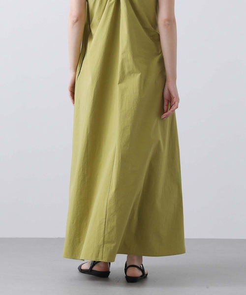 CLOCHE（クロシェ）の「ＢタックＡラインジャンスカ（ジャンパースカート・レディース・ブラック/黄緑系・FREE）」の10枚目の写真