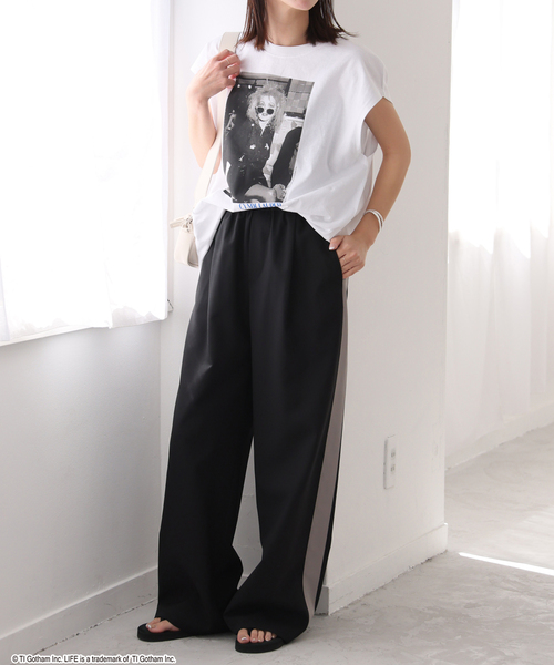 JOURNAL STANDARD（ジャーナルスタンダード）の「【LIFE PICTURE COLLECTION】ノースリーブTシャツ（Tシャツ/カットソー・レディース・ホワイト×ホワイト/ホワイト系その他・FREE）」の19枚目の写真