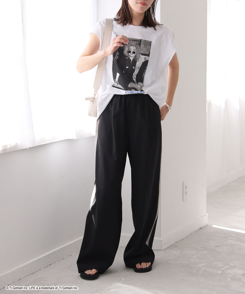 JOURNAL STANDARD（ジャーナルスタンダード）の「【LIFE PICTURE COLLECTION】ノースリーブTシャツ（Tシャツ/カットソー・レディース・ホワイト×ホワイト/ホワイト系その他・FREE）」の21枚目の写真