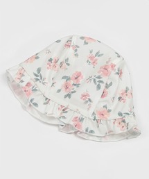 petit main(プティマイン)の【SWIM】花柄スイムキャップ(スイムグッズ)