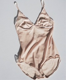 新品edit.for.lulu シアーボディースーツ　ブラウン EDIT. FOR LULU（エディットフォールル）の「《追加》シアーボディ