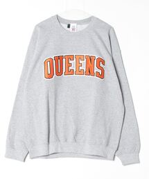 STAR&STRIPE CREWNECK SWEAT 2022CREW-DE