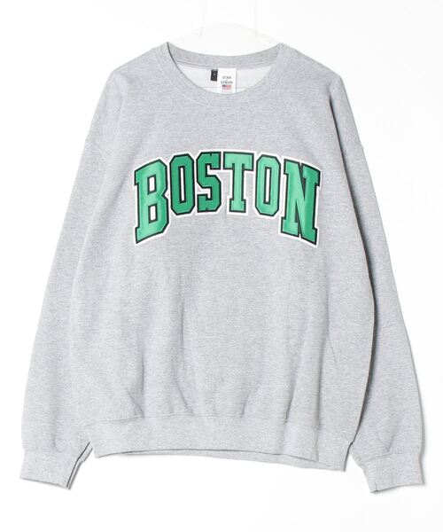 STAR&STRIPE（スターアンドストライプ）の「STAR&STRIPE CREWNECK SWEAT 2022CREW-DE（スウェット・メンズ・ブラウン/レッド/グリーン/ネイビー/オレンジ・M/L/XL）」の2枚目の写真