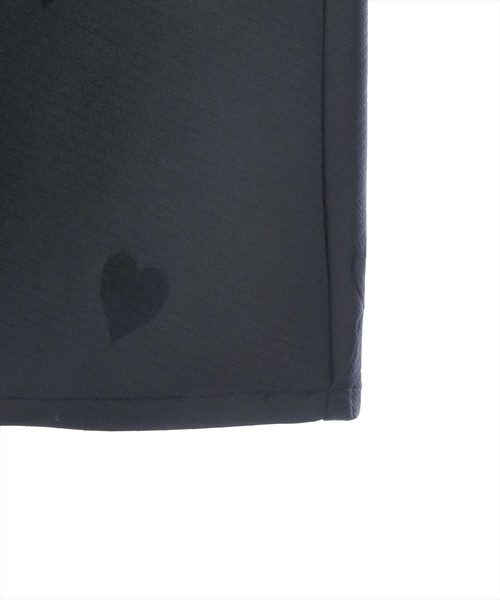 clear（クリア）の「ハートジャガードタックフレアスカート≪2024SS≫（スカート・レディース・アイボリー/ブラック・M/S）」の3枚目の写真