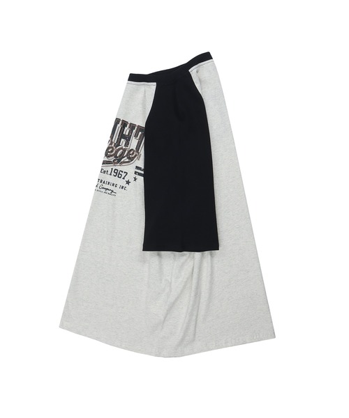 HOOK（フック）の「HOOK -select-　アメカジ英字プリントラグランスリーブビッグTEE (SS)（Tシャツ/カットソー・メンズ・ブルー/スモークグレー・M/L/XL）」の9枚目の写真