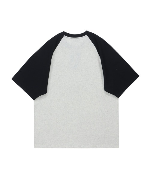 HOOK（フック）の「HOOK -select-　アメカジ英字プリントラグランスリーブビッグTEE (SS)（Tシャツ/カットソー・メンズ・ブルー/スモークグレー・M/L/XL）」の10枚目の写真