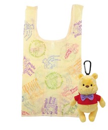 Disney（ディズニー）の「Disney/ディズニー　くまのプーさん　ぬいぐるみエコバッグ　フレンズ（エコバッグ/サブバッグ）」