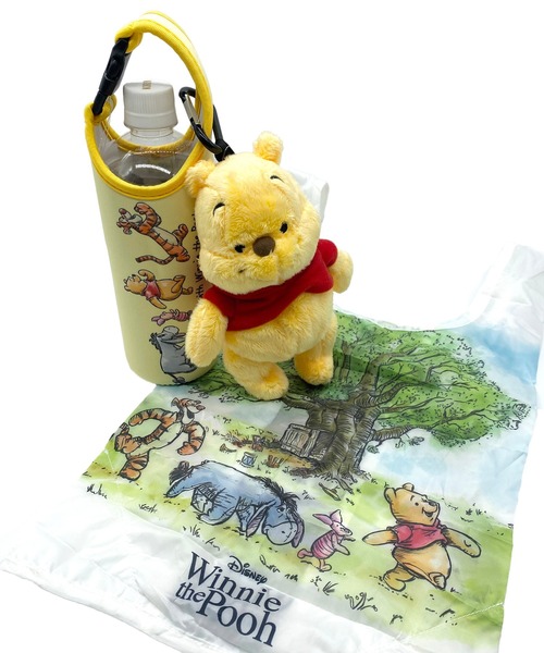 Disney/ディズニー くまのプーさん ぬいぐるみエコバッグ
