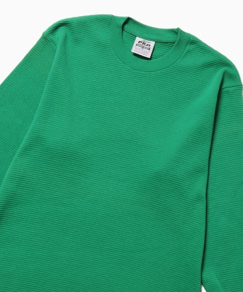 ROOPTOKYO(ループトウキョウ)の「PRO5/プロファイブ L/S THERMAL サーマルTシャツ 長袖カットソー ヘビーウェイト ロンT(Tシャツ/カットソー・メンズ・レッド/カーキ/ブラウン/ホワイト/ヘザーグレー/パープル/チャコール/グリーン/ネイビー・XL/L/M/S)」の17枚目の写真
