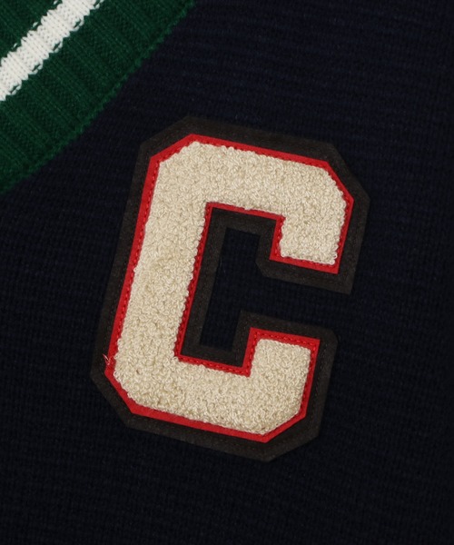 Champion（チャンピオン）の「【Champion/チャンピオン】レディース Vネックセーター（ニット/セーター・レディース・オフホワイト/ダークネイビー/ダークグリーン/ライトブラウン・MEDIUM/LARGE）」の22枚目の写真