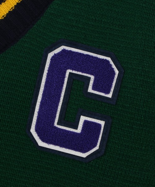 Champion（チャンピオン）の「【Champion/チャンピオン】レディース Vネックセーター（ニット/セーター・レディース・オフホワイト/ダークネイビー/ダークグリーン/ライトブラウン・MEDIUM/LARGE）」の19枚目の写真