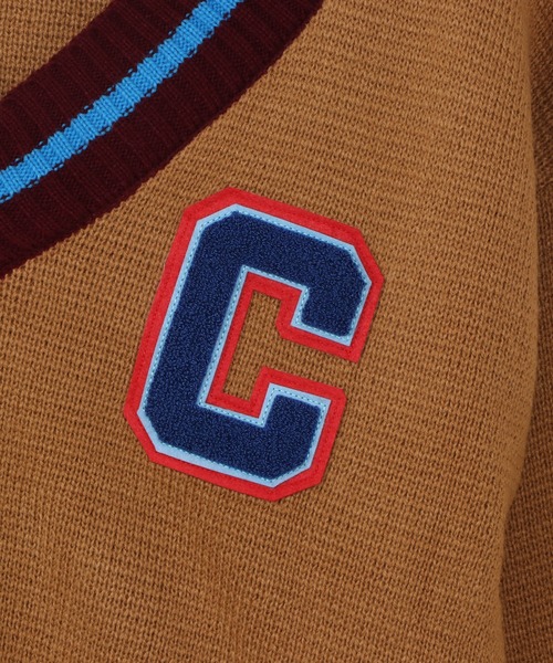 Champion（チャンピオン）の「【Champion/チャンピオン】レディース Vネックセーター（ニット/セーター・レディース・オフホワイト/ダークネイビー/ダークグリーン/ライトブラウン・MEDIUM/LARGE）」の16枚目の写真