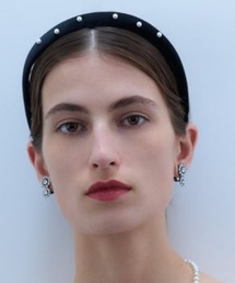 IRIS47（イリスフォーセブン）の「【IRIS 47】grace wide headband/グレース ワイド ヘッドバンド（カチューシャ）」