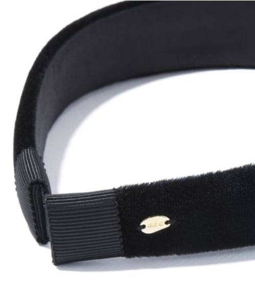 IRIS47(イリスフォーセブン)の「【IRIS 47】grace wide headband/グレース ワイド ヘッドバンド(カチューシャ・レディース・ブラック系・FREE)」の6枚目の写真