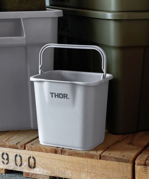 銅製ハンマードバケツ THOR クアッドレイトバケツ DC 9.5L 