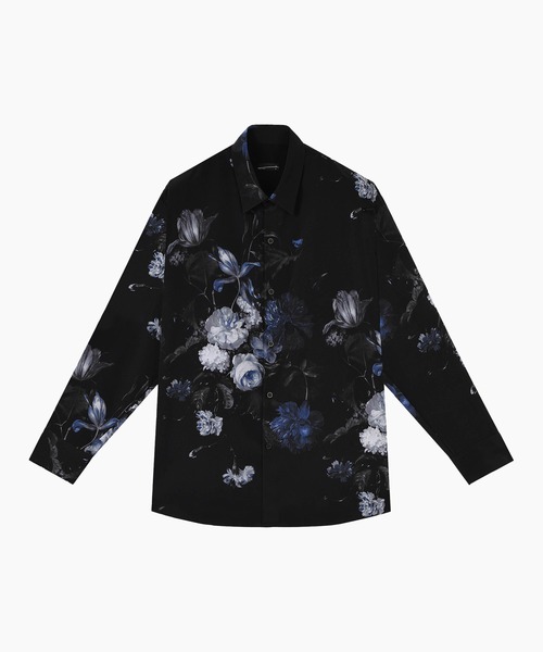 LAD MUSICIAN(ラッドミュージシャン)の「OIL PAINTING FLOWER BIG SHIRT(シャツ/ブラウス・メンズ・レッド/ブルー・42/44/46)」の2枚目の写真