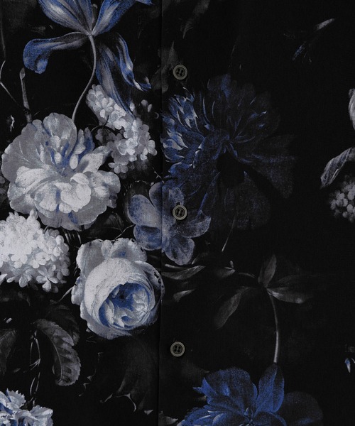 LAD MUSICIAN(ラッドミュージシャン)の「OIL PAINTING FLOWER BIG SHIRT(シャツ/ブラウス・メンズ・レッド/ブルー・42/44/46)」の9枚目の写真