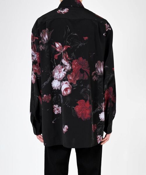 LAD MUSICIAN(ラッドミュージシャン)の「OIL PAINTING FLOWER BIG SHIRT(シャツ/ブラウス・メンズ・レッド/ブルー・42/44/46)」の13枚目の写真