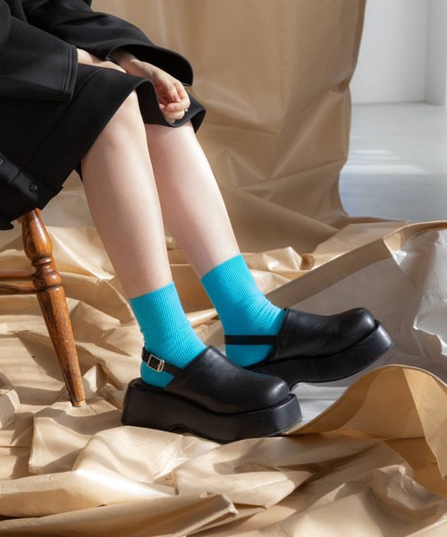 bohmal(ボマール)の「厚底サボサンダル(パンプス・レディース・ブラック・SMALL/MEDIUM/LARGE)」の22枚目の写真