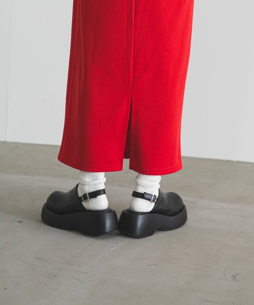 bohmal(ボマール)の「厚底サボサンダル(パンプス・レディース・ブラック・SMALL/MEDIUM/LARGE)」の14枚目の写真