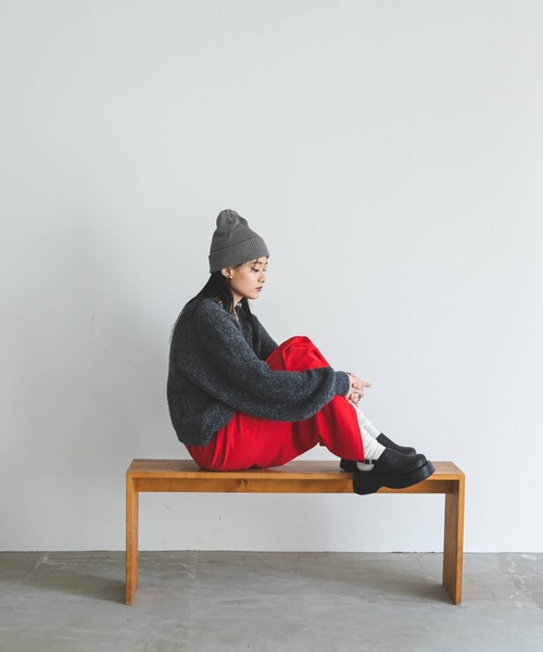 bohmal(ボマール)の「厚底サボサンダル(パンプス・レディース・ブラック・SMALL/MEDIUM/LARGE)」の8枚目の写真