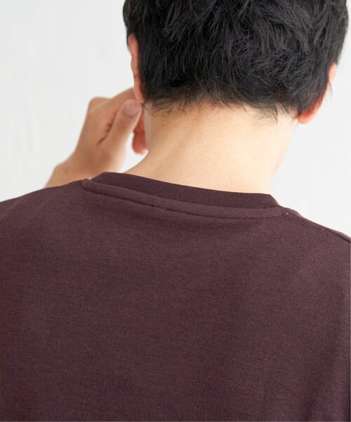 ikka(イッカ)の「ブロックスグレンチェック切り替えTシャツ(Tシャツ/カットソー・メンズ・ホワイト/ブラック/オリーブ/ワイン・M/L/XL/S)」の9枚目の写真