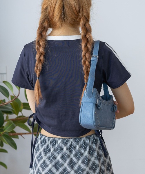 3.3 Field Trip （3.3フィールドトリップ）の「3.3 Field Trip／メタルロゴシャーリング（Tシャツ/カットソー・レディース・ホワイト/ブラック/ネイビー・FREE）」の11枚目の写真