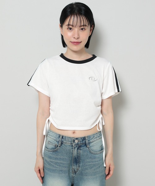 3.3 Field Trip （3.3フィールドトリップ）の「3.3 Field Trip／メタルロゴシャーリング（Tシャツ/カットソー・レディース・ホワイト/ブラック/ネイビー・FREE）」の17枚目の写真