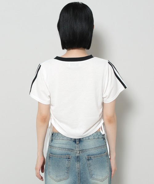 3.3 Field Trip （3.3フィールドトリップ）の「3.3 Field Trip／メタルロゴシャーリング（Tシャツ/カットソー・レディース・ホワイト/ブラック/ネイビー・FREE）」の19枚目の写真