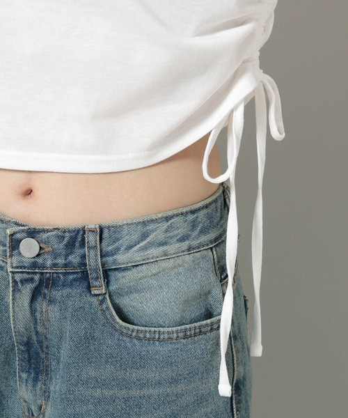 3.3 Field Trip （3.3フィールドトリップ）の「3.3 Field Trip／メタルロゴシャーリング（Tシャツ/カットソー・レディース・ホワイト/ブラック/ネイビー・FREE）」の21枚目の写真