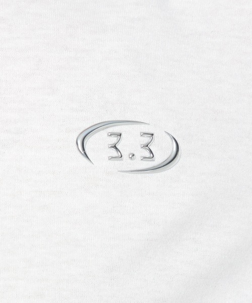 3.3 Field Trip （3.3フィールドトリップ）の「3.3 Field Trip／メタルロゴシャーリング（Tシャツ/カットソー・レディース・ホワイト/ブラック/ネイビー・FREE）」の22枚目の写真