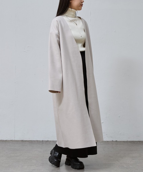 COLONY 2139（コロニートゥーワンスリーナイン）の「リバーコート（その他アウター・レディース・ブラック/チャコールグレー/ライトグレー・FREE）」の3枚目の写真