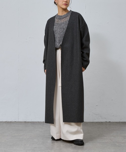 COLONY 2139（コロニートゥーワンスリーナイン）の「リバーコート（その他アウター・レディース・ブラック/チャコールグレー/ライトグレー・FREE）」の21枚目の写真