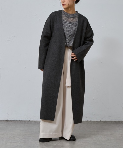 COLONY 2139（コロニートゥーワンスリーナイン）の「リバーコート（その他アウター・レディース・ブラック/チャコールグレー/ライトグレー・FREE）」の22枚目の写真