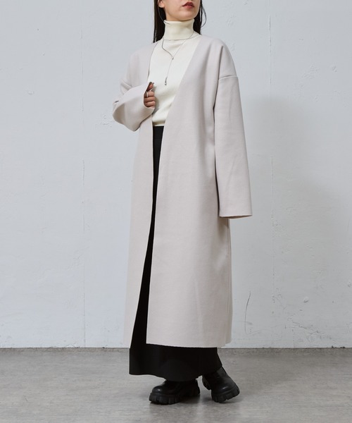 COLONY 2139（コロニートゥーワンスリーナイン）の「リバーコート（その他アウター・レディース・ブラック/チャコールグレー/ライトグレー・FREE）」の5枚目の写真