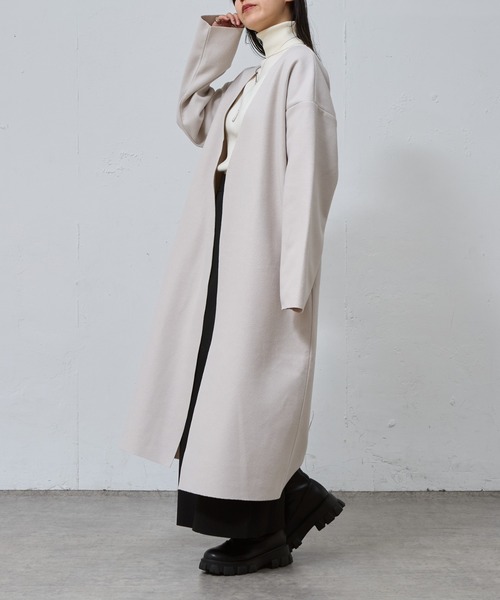 COLONY 2139（コロニートゥーワンスリーナイン）の「リバーコート（その他アウター・レディース・ブラック/チャコールグレー/ライトグレー・FREE）」の8枚目の写真