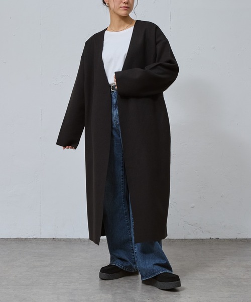 COLONY 2139（コロニートゥーワンスリーナイン）の「リバーコート（その他アウター・レディース・ブラック/チャコールグレー/ライトグレー・FREE）」の17枚目の写真