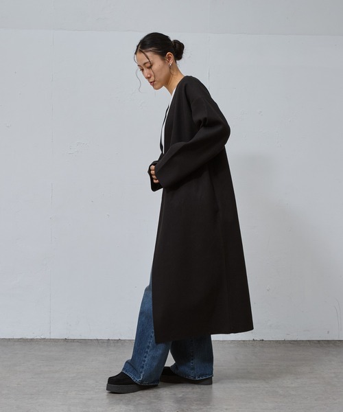 COLONY 2139（コロニートゥーワンスリーナイン）の「リバーコート（その他アウター・レディース・ブラック/チャコールグレー/ライトグレー・FREE）」の20枚目の写真