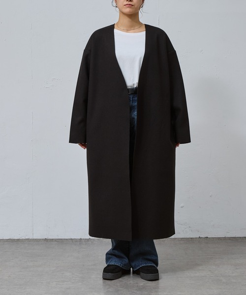 COLONY 2139（コロニートゥーワンスリーナイン）の「リバーコート（その他アウター・レディース・ブラック/チャコールグレー/ライトグレー・FREE）」の9枚目の写真