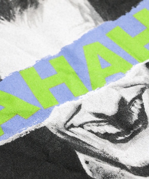 THRIFTY LOOK（スリフティールック）の「THRIFTY LOOK / スリフティールック THRIFTY "BATMAN & JOKER" TEE バットマン ジョーカー ムービーTシャツ ユーズド加工（Tシャツ/カットソー・メンズ・ブラック系その他/ブラック・LARGE/X-LARGE/MEDIUM）」の5枚目の写真