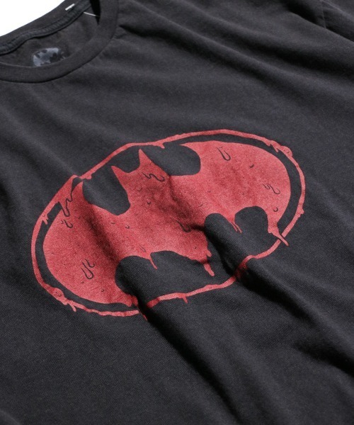 THRIFTY LOOK（スリフティールック）の「THRIFTY LOOK / スリフティールック THRIFTY "BATMAN & JOKER" TEE バットマン ジョーカー ムービーTシャツ ユーズド加工（Tシャツ/カットソー・メンズ・ブラック系その他/ブラック・LARGE/X-LARGE/MEDIUM）」の9枚目の写真