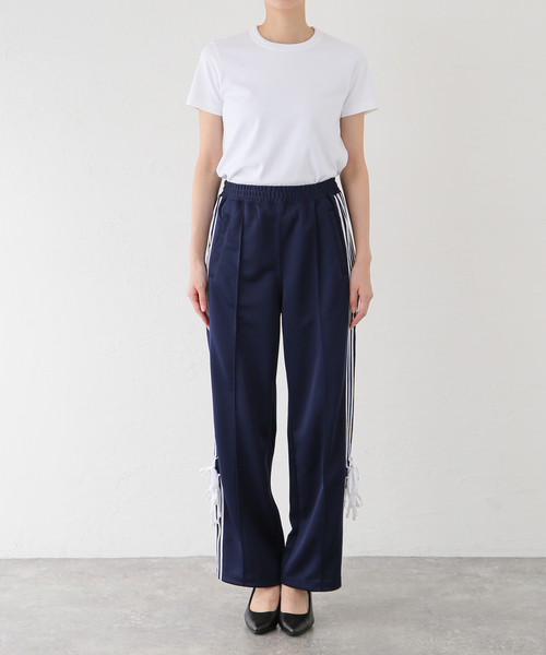 U by SPICK&SPAN（ユーバイスピックアンドスパン）の「サイドリボントラックパンツ（その他パンツ・レディース・ネイビー・FREE）」の12枚目の写真