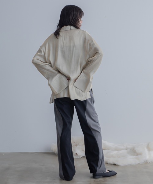 VACANCY（ヴァカンシー）の「ウエストベルトオーバーシャツ（シャツ/ブラウス・レディース・イエロー/その他・FREE）」の19枚目の写真