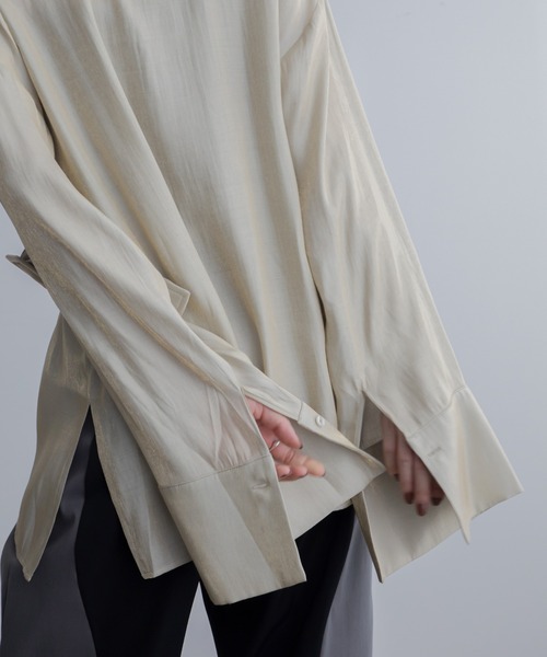 VACANCY（ヴァカンシー）の「ウエストベルトオーバーシャツ（シャツ/ブラウス・レディース・イエロー/その他・FREE）」の12枚目の写真