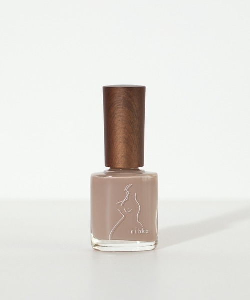 rihka（リーカ）の「nail polish（マニキュア/ジェルネイル・レディース・bare/bisous/blush/bon bon/calm/carob/celosia/chai tea/chaton/cinnamon/coussinet/dew/dove/etoile/gem/ginger/glow/key/la vie/lace/lens/levre/madeleine/melt/mere/mimosa/mint tea/neige d'ete/new day/peau/poppy/rihka/rose/serruria/shower/silk/sorbet a la violette/tan/sage/pur/amber/dimple/toffee/calin/mulled wine/whisker/lemon curd/uguisu・FREE）」の4枚目の写真