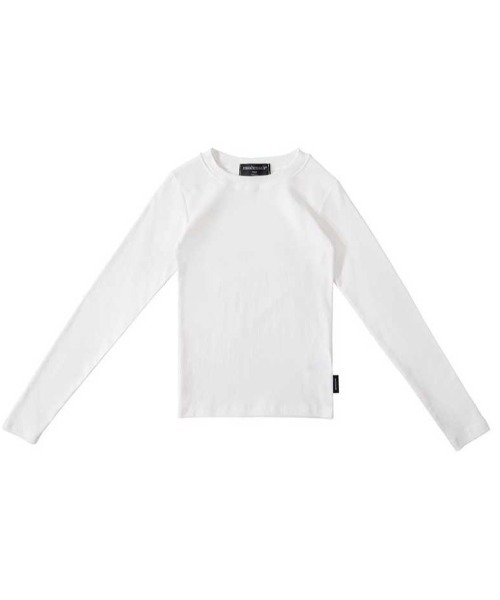 muahmuah（ムーアムーア）の「A'GEM/9 × .kom 『muah muah/ムーアムーア』 SLIM FIT REGULAR LONG SLEEVE T-SHIRT/スリムフィットレギュラーロングシャツ（Tシャツ/カットソー・メンズ・ブラック/ホワイト・FREE）」の14枚目の写真