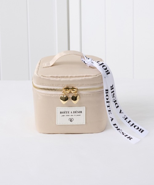 BOITE A DESIR（ボワットデジール）の「logo tape vanity pouch